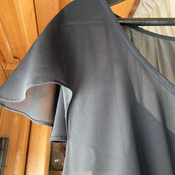 Liz Claiborne Black Midi Dress - Picture 7 of 11